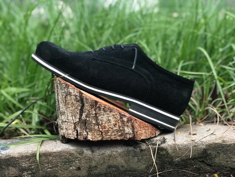 Suede Derby Mini Boot