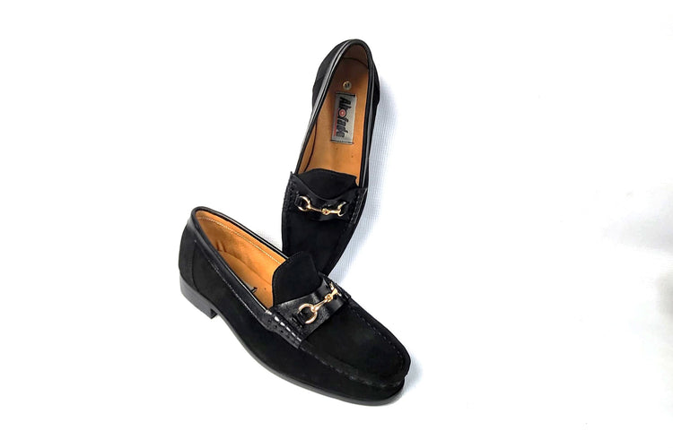 Horsebit Suede loafers