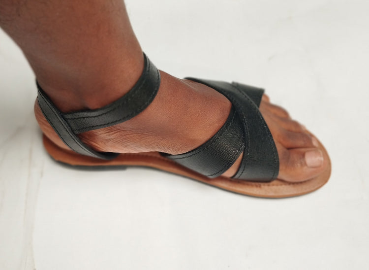 Cross Sandals