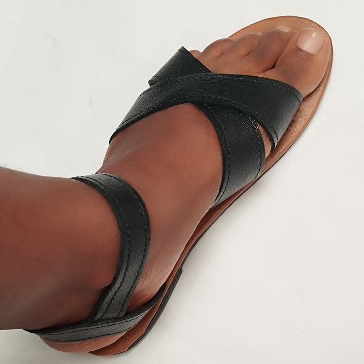 Cross Sandals