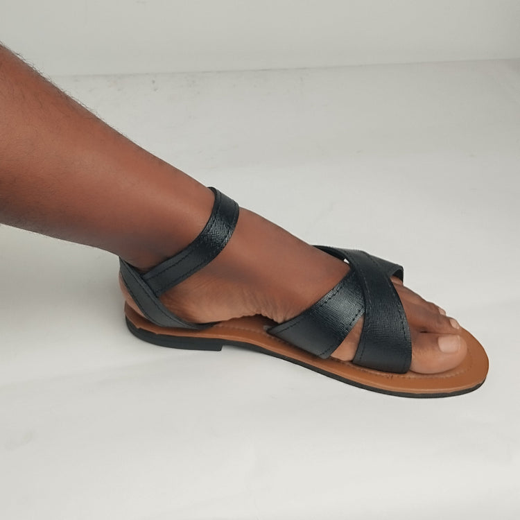 Cross Sandals