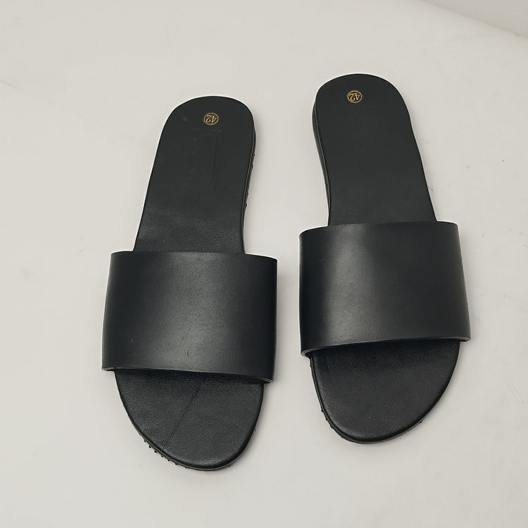 Ladies Flat Slides
