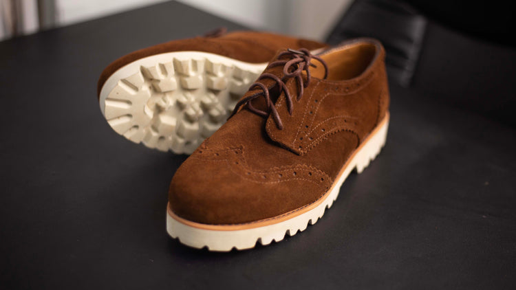 Lug Sole Wing Tip Brogues