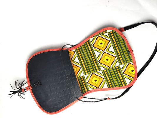 Local Mat leather bag