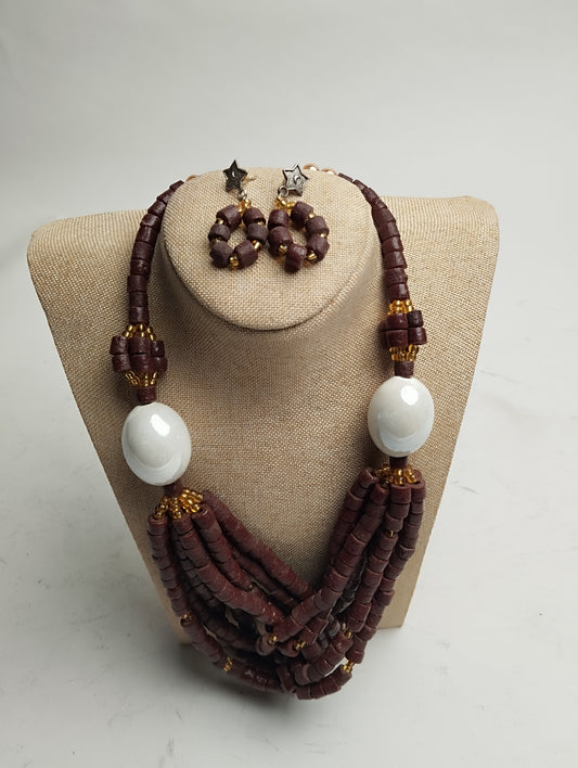 Coffee Necklace set