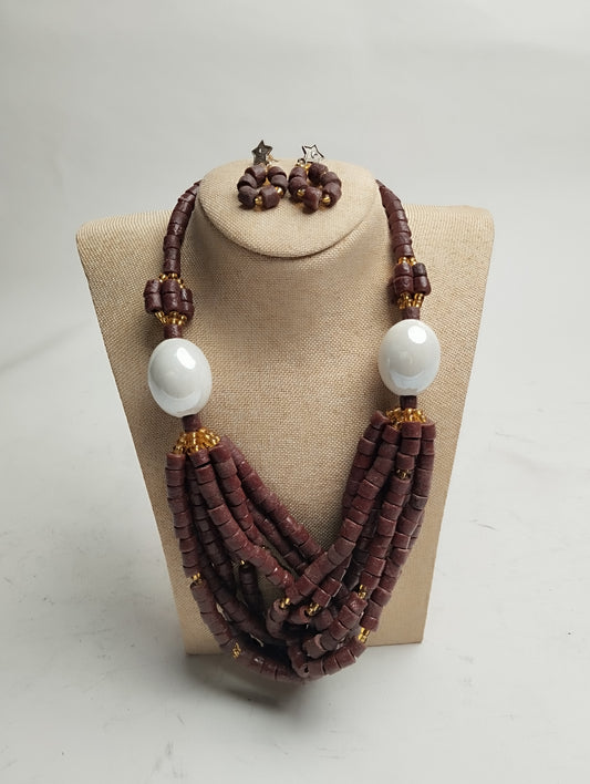 Coffee Necklace set