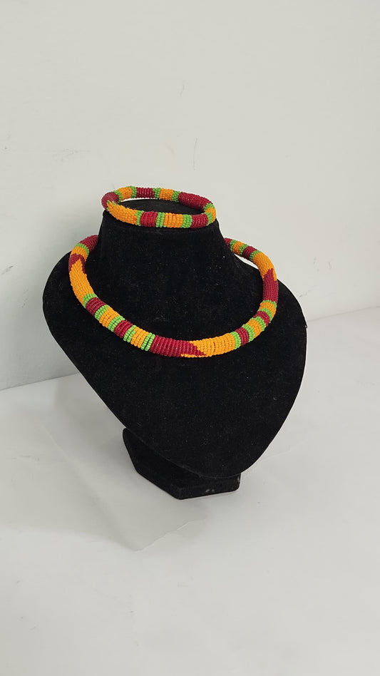 Beaded Necklace set